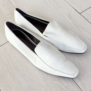 Elegant White Loafers for Women